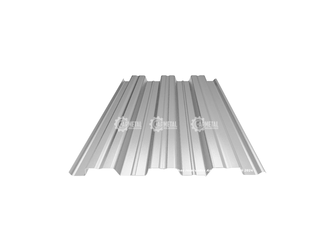 lámina acanalada galvanizada